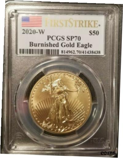 ڶ/ʼݾڽա ƥ  American Eagle 2020 One Ounce Gold Uncirculated Coin PCGS SP70 First Releases [̵] #gct-wr-8475-2500