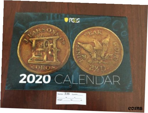 【極美品/品質保証書付】 アンティークコイン コイン 金貨 銀貨 [送料無料] 2020 PCGS Coin Calendar - New - Inv. #316