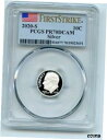 2020 S 10C シルバー ルーズベルト ダイム PCGS PR70DCAM ファースト ストライク2020 S 10C Silver Roosevelt Dime PCGS PR70DCAM First Strike(3)