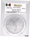 ץʡɥ꥽㤨֡ڶ/ʼݾڽա ƥ    [̵] 2020-Mo Mexico Onza Silver Libertad .999 Silver 1oz Coin PCGS MS70 First StrikeפβǤʤ106,750ߤˤʤޤ