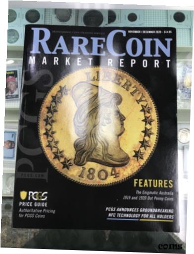 楽天金銀プラチナ　ワールドリソース【極美品/品質保証書付】 アンティークコイン コイン 金貨 銀貨 [送料無料] 2020 November / December PCGS Rare Coin Market Report Magazine NEW