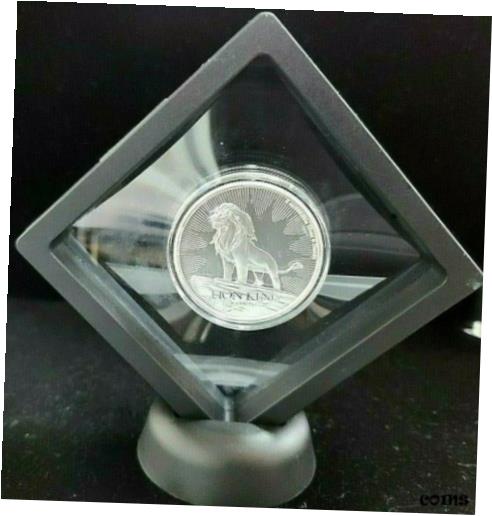 【極美品/品質保証書付】 アンティークコイン コイン 金貨 銀貨 送料無料 2019 Niue Lion King 25th Anniversary 999 Silver 1 oz Coin Disney in Frame
