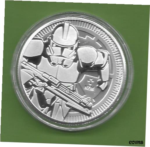 【極美品/品質保証書付】 アンティークコイン コイン 金貨 銀貨 [送料無料] 2019 Silver 1 oz. .999 Niue $2.00 Dollar Coin “STAR WARS”