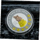 亥年 中国カレンダー プルーフ銀貨 1$ ニウエ 2019Year of the Pig Chinese Calendar Proof Silver Coin 1$ Niue 2019