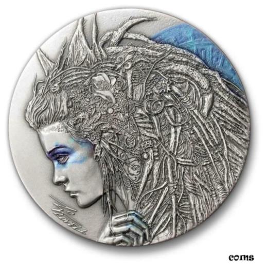  アンティークコイン コイン 金貨 銀貨  2018 Niue Dark Beauties Cassandra 50 gram Silver .999 Coin - Only 500 Minted