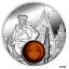 ڶ/ʼݾڽա ƥ    [̵] Wroclaw Amber Road 2017 Proof Silver Coin 1$ Niue 2017