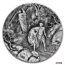  アンティークコイン コイン 金貨 銀貨  2016 $2 2 Oz. Pure Silver Coin Biblical Series: Adam & Eve Scottsdale Mint NIUE