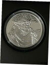 【極美品/品質保証書付】 アンティークコイン コイン 金貨 銀貨 [送料無料] Disney Star Wars Yoda Silver Coin $2 By Niue 2016