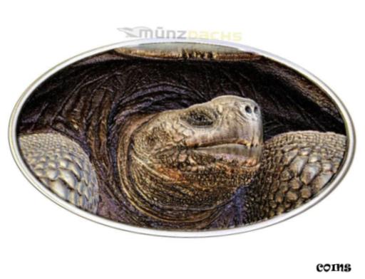 【極美品/品質保証書付】 アンティークコイン コイン 金貨 銀貨 [送料無料] $2 Dollar Turtle Lonely George Ultra High XL Relief Niue Island 1 oz silver 2015