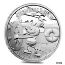  アンティークコイン コイン 金貨 銀貨  2014 Niue Disney Mickey Mouse Steamboat Willie 1oz Proof Silver Coin