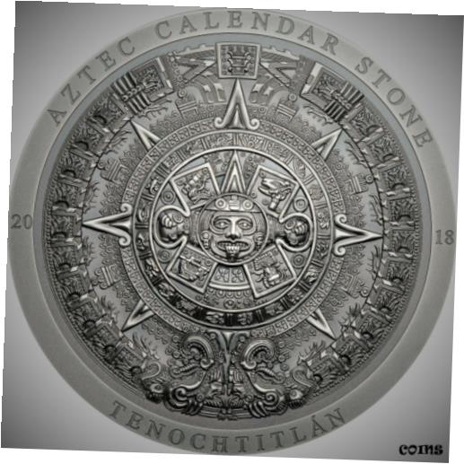 ץʡɥ꥽㤨֡ڶ/ʼݾڽա ƥ  2018 $20 Cook Islands Aztec Calendar Stone 3oz Silver Antiqued Coin PCGS MS70 FD [̵] #sct-wr-8720-1905פβǤʤ798,000ߤˤʤޤ