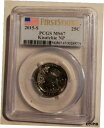 2015 S キサッチー クォーター PCGS MS67 ファースト ストライク2015 S Kisatchi Quarter PCGS MS67 First Strike