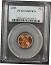 【極美品/品質保証書付】 アンティークコイン コイン 金貨 銀貨 [送料無料] 2006 LINCOLN CENT PCGS MS67RD 029015