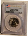 2015 P キサッチー クォーター PCGS MS67 ファースト ストライク2015 P Kisatchi Quarter PCGS MS67 First Strike