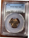 【極美品/品質保証書付】 アンティークコイン コイン 金貨 銀貨 [送料無料] 1992-P PCGS MS67+RD Lincoln Cent