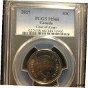 2017 - フィフティ セント - PCGS - MS-66 - カナダ - 紋章2017 - Fifty Cents - PCGS - MS-66 - Ca...