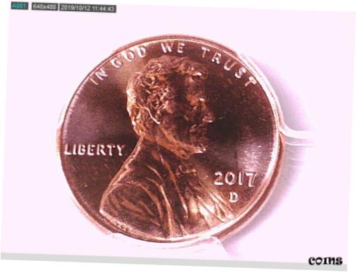 2017 D 󥫡   PCGS MS 66 RD 36859074 ӥǥ2017 D Lincoln Shield ...