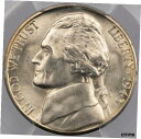 yɔi/iۏ؏tz AeB[NRC RC   [] 1943-S U.S 5 CENTS JEFFERSON NICKEL PCGS MS66 BU UNC HIGH GRADE SELECT (MR)