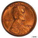 yɔi/iۏ؏tz AeB[NRC RC   [] 1945-S 1C MS66RD PCGS RPM-003 Variety Repunched Mintmark 3 Red True View Image!