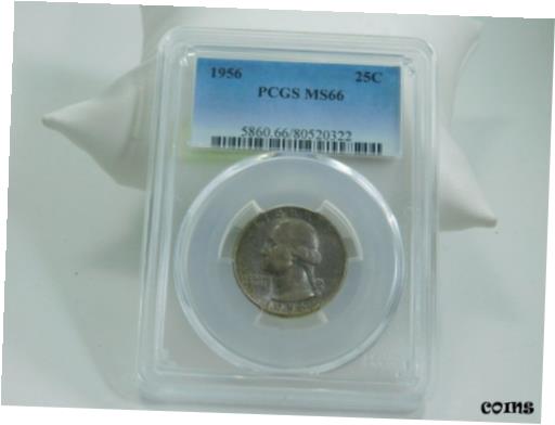 ڶ/ʼݾڽա ƥ    [̵] 1956 PCGS Certified MS66 Washington Quarter 25C Coin Uncirculated MC425