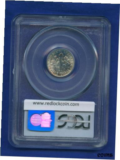 【極美品/品質保証書付】 アンティークコイン コイン 金貨 銀貨 [送料無料] 1955 P PCGS MS66 Roosevelt Dime 10c US Mint Silver 1955-P PCGS MS-66 2