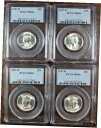 1947-D シルバー ワシントン クォーター、PCGS MS-66、*ワンコインのみの価格*1947-D Silver Washington Quarter, PCGS MS-66, *Price for one coin only*