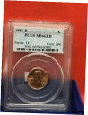 【極美品/品質保証書付】 アンティークコイン コイン 金貨 銀貨 [送料無料] 1984-D Lincoln Memorial Cent PCGS Certified MS66RD