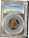 yɔi/iۏ؏tz AeB[NRC RC   [] 1936-S 1C RD Lincoln Wheat One Cent PCGS MS65RD 35752214