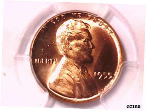 1955 P 󥫡   ڥˡ PCGS MS 65 RD 314726971955 P Lincoln Wheat S...