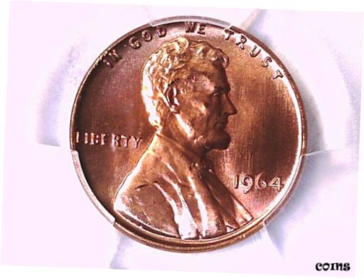 1964 P 󥫡ǰ󥿡 PCGS MS 65 RD 371027391964 P Lincoln Memorial Cente...