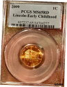 【極美品/品質保証書付】 アンティークコイン コイン 金貨 銀貨 [送料無料] 2009-P Lincoln Cent Penny EARLY CHILDHOOD MS65RD PCGS