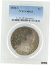 yɔi/iۏ؏tz AeB[NRC RC   [] 1881N-S [KVo[ h $1 PCGS MS65 jN[g[- show original title