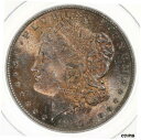 【極美品/品質保証書付】 アンティークコイン コイン 金貨 銀貨 [送料無料] 1885-O Morgan $1 PCGS Certified MS65 Orange Color Toned Reverse