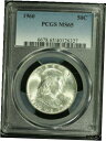 フランクリンシルバーハーフダラー。 1960 P. PCGS MS65 ロット番号 9034-217-6327Franklin Silver Half Dollar. 1960 P. PCGS MS65 Lot number 9034-217-6327(3)