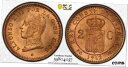 スペイン、2 センティモス 1912-PC V - PCGS MS 65 RD、ラレオSpain, 2 Centimos 1912-PC V - PCGS MS 65 RD, Lareo(3)