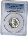 yɔi/iۏ؏tz AeB[NRC RC   [] 1941 Washington Silver Quarter DDO FS-101 MS65 PCGS