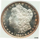 1880-S モーガン ダラー NGC MS65 DPL 素敵なチーク リバティとイーグルのカメオ、素晴らしい1880-S Morgan Dollar NGC MS65 DPL Nice Teak Liberty and Eagle Cameo, Wonderful