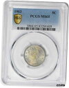 【極美品/品質保証書付】 アンティークコイン コイン 金貨 銀貨 [送料無料] 1903 Liberty Nickel MS65 PCGS