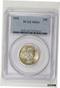クォーター ダラー銀貨 1952 P PCGS MS-64Quarter Dollar Silver Coin 1952 P PCGS MS-64(3)