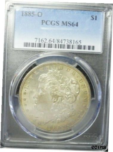 yɔi/iۏ؏tz AeB[NRC RC   [] 1885-O Morgan Dollar PCGS MS64 ( DOLLAR PRICES ARE GOING UP!)