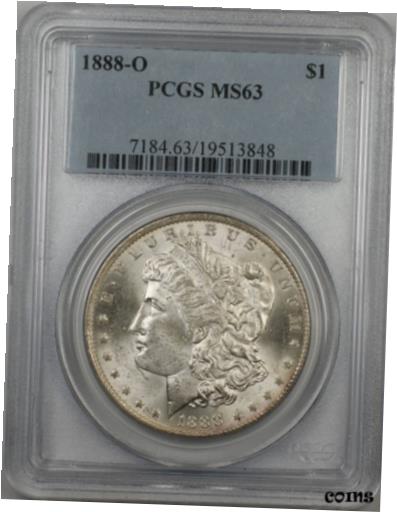 1888-O Morgan Silver Dollar Coin $1 - With Condition At PCGS MS-63 (3G), Better!※関税は当ショップ負担（お客様負担無し）※全国送料無料・海外輸送無料※商品の状態は画像をご確認下さい（極美品・目立った汚れ無し）※輸入品の為英語表記となります※その他ご不明点はお気軽にお問合せ下さい！Seller Notes: “PCGS MS-63 Better Quality”Certification: PCGSGrade: MS 63Year: 1888Circulated/Uncirculated: UncirculatedStrike Type: BusinessMint Location: New OrleansComposition: SilverCountry/Region of Manufacture: United States[ご購入前に必ずお読み下さい]親切丁寧に、商品到着までサポート対応させていただきます。■パソコンの画像・画質により色や素材感が、実際の商品と多少異なる場合がございますので予めご了承くださいませ。■お客様のご都合（程度の解釈相違を含む）による商品のご購入後のキャンセル返品は、原則としてお受け致しておりません。未払いのまま2日以上連絡が取れない場合はキャンセルさせて頂きます。その場合、事務局側が自動的に「非常に悪い」の評価を付けてしまいますのでご注意ください。※お支払い頂いた場合は連絡は不要です。※他ショップでも販売しておりますので、稀に在庫がない場合がございます。■不具合での返品は箱などすべてが到着時の状態になるものに限らせていただきます。※当店では不良品はすべて現物確認と不具合の確認を行い対応をさせて頂いております。■お客様のご都合によるご注文確定後の商品のキャンセルにつきましては承っておりません。また、ご入金確認後、またはご決済完了確認後のキャンセルにつきましては、ご注文総額の30％のキャンセル料をご請求させていただきます。■領収書二重発行やトラブル防止のため、領収書発行は行っておりません。事務局側が発行している「支払い明細」が正式な支払い証明となります。支払い明細画面を印刷したものが領収書の代わりになることを各税務署に確認済みです。■年末年始・連休の発送は、業者も休みになる関係でいつもより遅れます。■輸送時の破損の場合は配送業者への報告を行って下さい。報告なしでの対応はできません。■日祝日は定休日とさせていただいております。連絡・発送が出来ませんのであらかじめご了承お願いいたします。■内容は必ずお読みになってからお買い求め下さいますようお願い致します。※在庫状況は常に更新をしておりますが、当社は複数店舗で在庫を共有しているため、ご注文を頂きましても稀に欠品している場合がございます。その際は誠に申し訳ございませんが、その旨をメールまたはお電話にてご連絡させていただきます。ご理解いただけますようお願い申し上げます。親切・丁寧にお取引させていただきますのでよろしくお願いします。 品質保証について 当店の商品の、品質保証についてご紹介いたします。 ▽品質保証書 お買い上げいただく全ての商品に「WORLD RESOURCE品質保証書」をおつけいたします。 これは、WORLD RESOURCEが販売した商品であることを保証するものです。大切に保管してください。 ▽標準保証に関して 当店でご購入頂きました商品は7日以内の標準保証サービスが付属致します。 ※ご購入日につきましては、製品の品質保証書に記載の日付にて確認させていただきます。 ※保証は通常利用時のみの対応となります。 ※ご購入日の確認を致しかねる場合は有償となります。品質保証書は大切に保管して下さい。POINT01　品揃え一番店を目指して 「期待に答えるお店づくりと、時代に合わせたサービスをご提供致します。」 POINT02　多種多様な商品レパートリー 「幅広く、世界の商品をご用意しております。」 POINT03　きっと見つかる！新しい発見 「テレビや雑誌で紹介されたアイテムもいちはやく。」 モットー：丁寧な接客対応 その道数十年のスタッフだからこそできる、“豊富な知識”に基づく商品のご提案。 お探しの商品はお気軽にスタッフにお尋ねください。 「以前は、商品ページあったけど、、、見つからない。」 「初めてアンティークコインの購入をしますが大丈夫ですか？」 「この年代の商品を探していますが、おすすめはありますか？」 「友人にアンティークコインを送りたいけど、おすすめありますか？」 等など、困ったときの質問にも、しっかり対応・お調べ致します。 取寄せ、取り置き等もできますので、商品一覧で見つからなかった商品でも、 スタッフまでお気軽にご相談下さい。 【お問い合わせはお気軽にどうぞ】 suport@world-resource.net