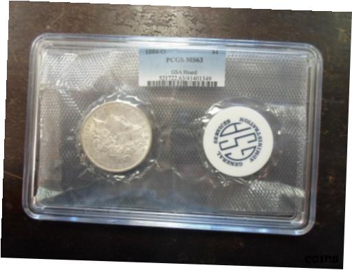 1884-O GSA 륬 ɥ ե ѥå PCGS 졼 MS631884-O GSA Morgan Dollar Soft...