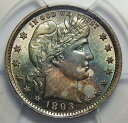 1893 PCGS MS63 理髪店1893 PCGS MS63 Barber Shop(3)