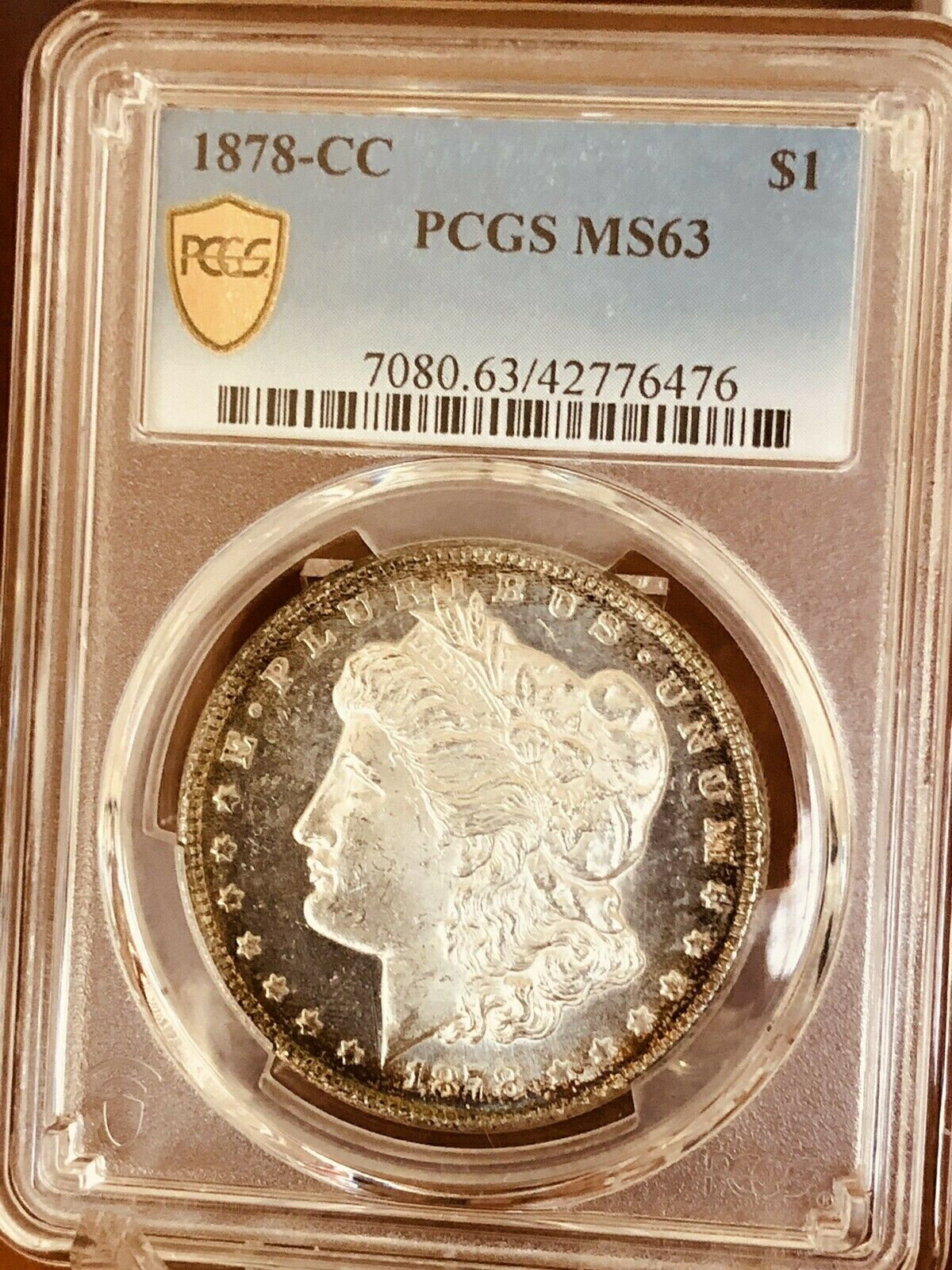 yɔi/iۏ؏tz AeB[NRC RC   [] 1878 CC MS63 PCGS MORGAN DOLLAR CAMEO / PL UNDERGRADED. BEAUTIFUL CC