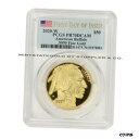 2020-W $50 ゴールド バッファロー PCGS PR70DCAM FDOI 発行初日プルーフ コイン2020-W $50 Gold Buffalo PC...