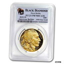 【極美品/品質保証書付】 アンティークコイン 金貨 2019-W 1 oz Proof Gold Buffalo PR-70 PCGS (FS, Black Diamond) - SKU#191149 [送料無料] #got-wr-8791-1643