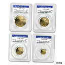 2010-W 4 コイン プルーフ ゴールド アメリカン イーグル セット PR-70 PCGS - SKU #616432010-W 4 Coin Proof...