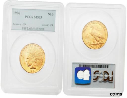 yɔi/iۏ؏tz AeB[NRC  USA 1926 Indian Head Gold $10 Gold PCGS MS63 [] #got-wr-8791-8534