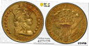 1805-P $5 ドレープ バスト 5 ドル ゴールド PCGS 本物の AU ディテール タイプ 2、紋章1805-P $5 Draped Bust $5 ...