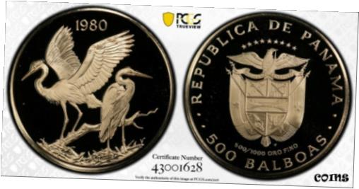1980 FM ѥʥ  500 Хܥ  PCGS PR69DCAM 緿 PCGS ۥ1980 FM Pan...